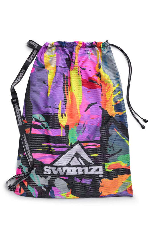MESH SWIM BAG - NEON REEF