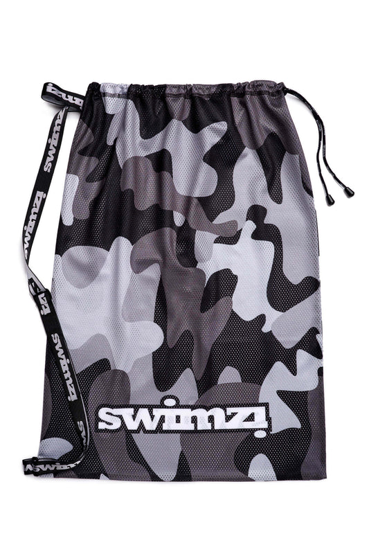 Black Camo - Swim Mesh Bag