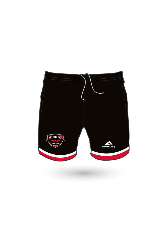 Nelson Bay Swim Club Adult Unisex Polyester Sport Shorts