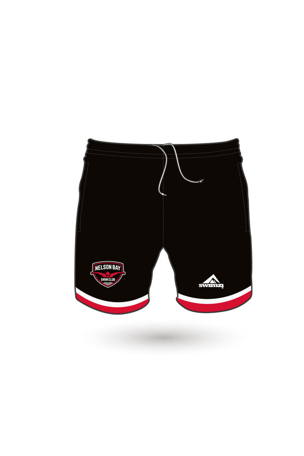 Nelson Bay Swim Club Adult Unisex Polyester Sport Shorts