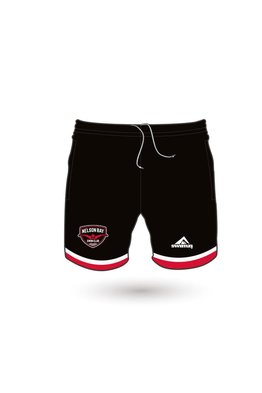 Nelson Bay Swim Club Kids Unisex Polyester Sport Shorts