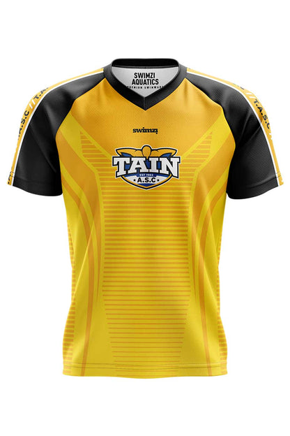 Tain SC Kids Unisex Polyester Club Shirt - V-Neck