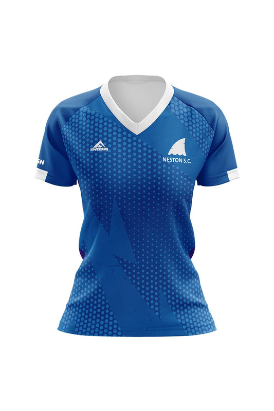Neston SC Adult Female Club Shirt - V-Neck