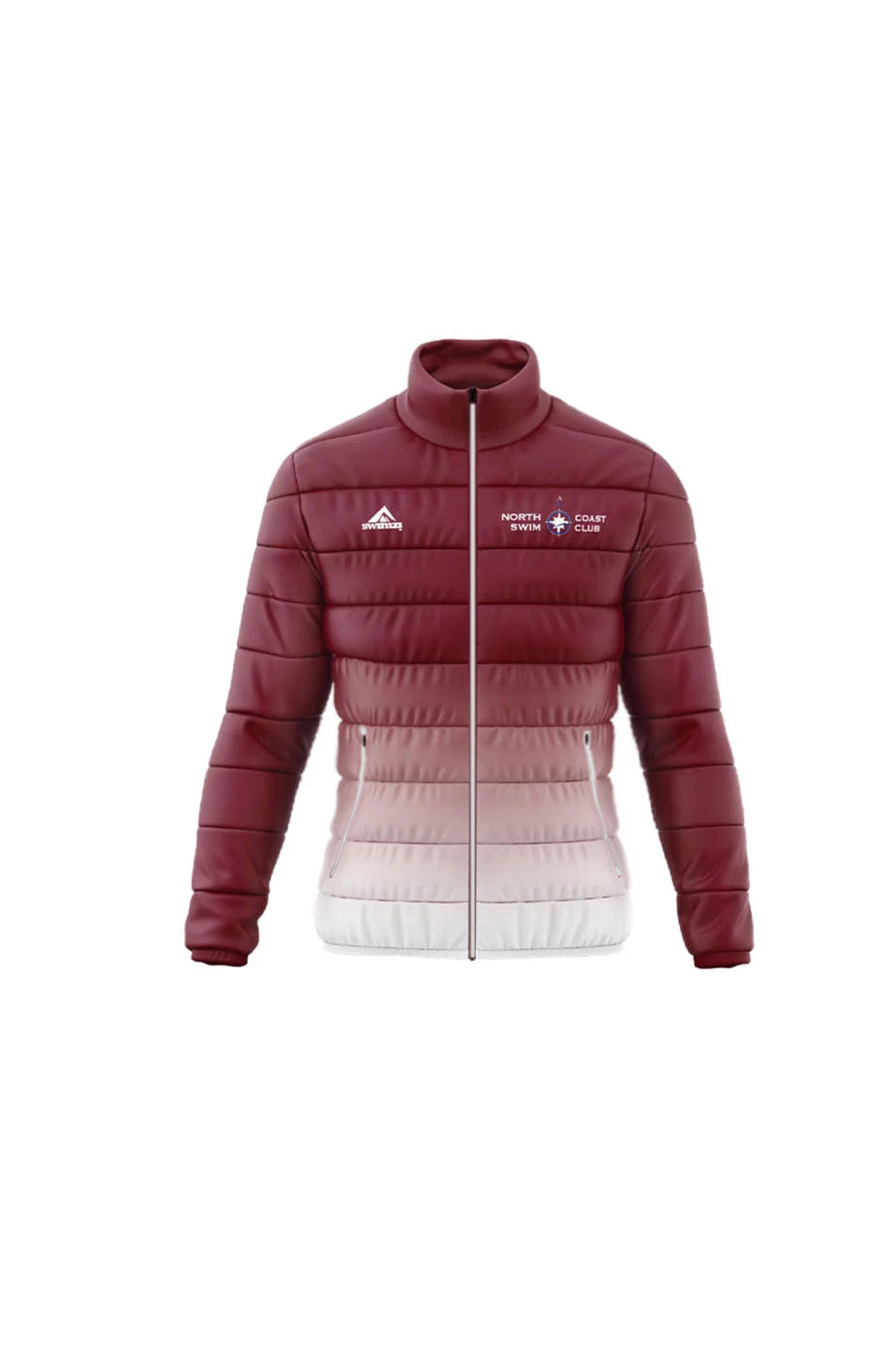 North Coast Swim Club Kids Female Padded Jacket