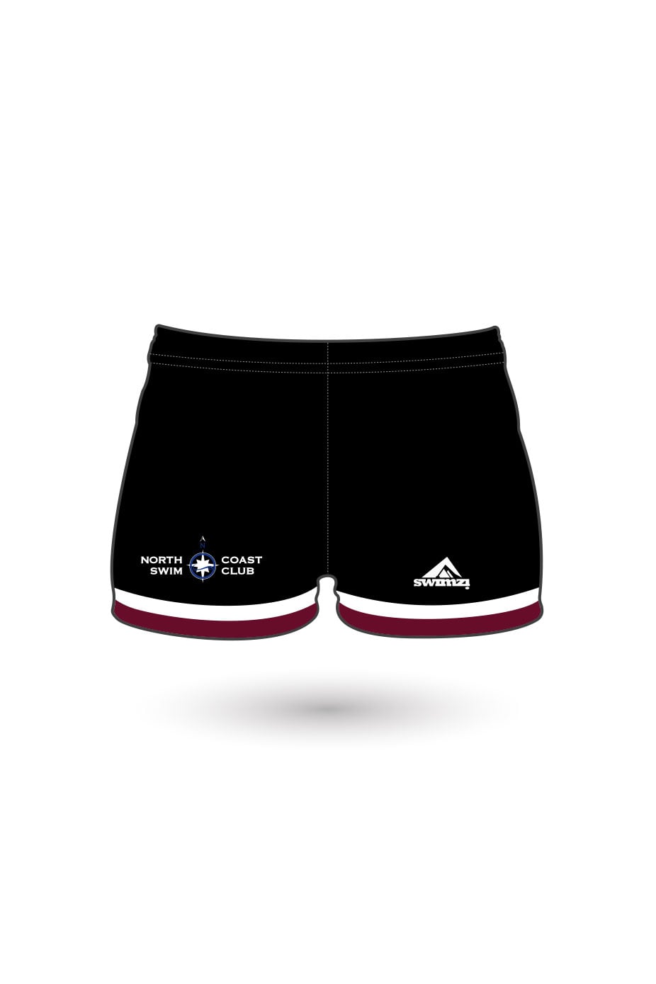 North Coast Swim Club Kids Female Hotpants