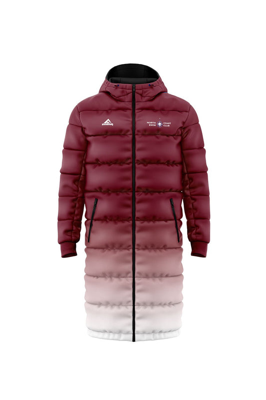 North Coast Swim Club Kids Unisex Reversible Parka