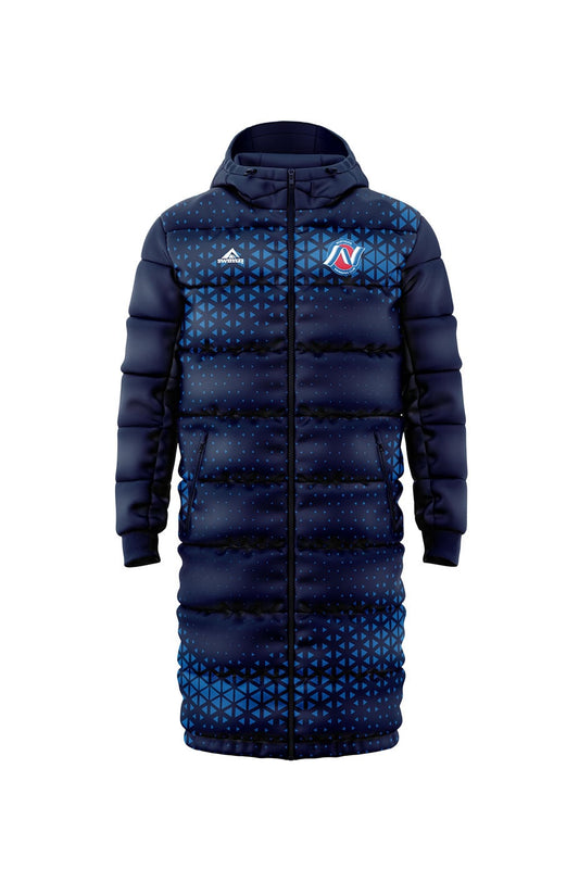 Northgate Swimming Club Adult Unisex Reversible Parka