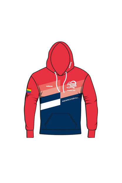 Out to Swim Kids Unisex Pullover Performance Hoodie