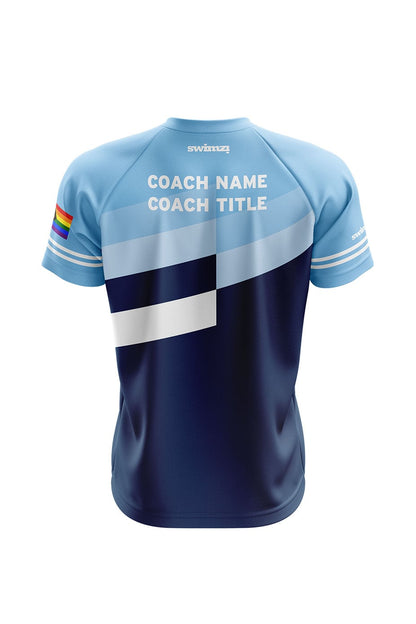 Out to Swim Adult Unisex Coach Shirt - V-Neck