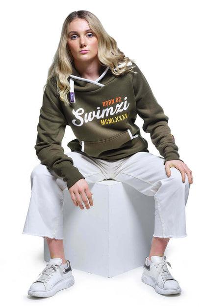 Kids Olive Crossover - Female Hoodie