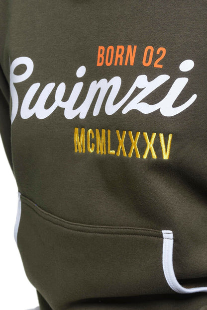 Olive Crossover - Ladies Hoodie