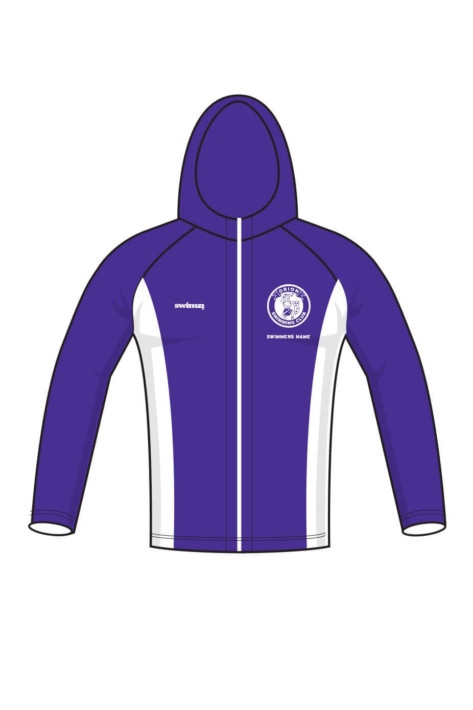 Orion SC Kids Unisex Zipped Performance Hoodie