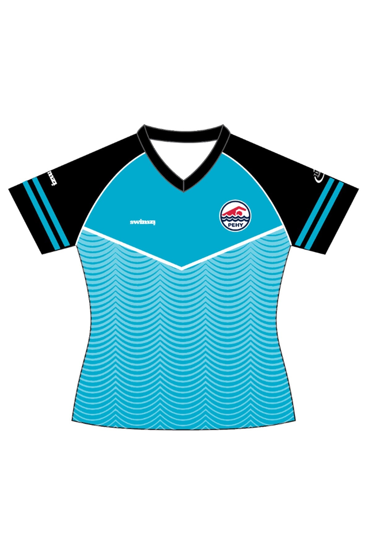 Penyrheol ASC Kids Female Polyester Club Shirt - V-Neck