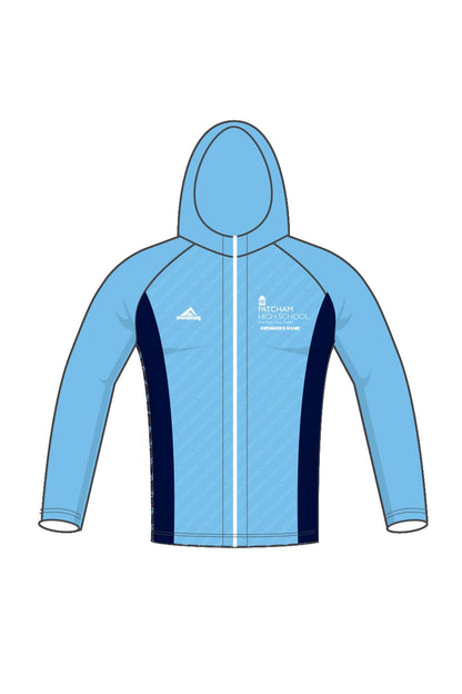 Schools Swimming Super League Kids Unisex Patcham High School Zipped Performance Hoodie