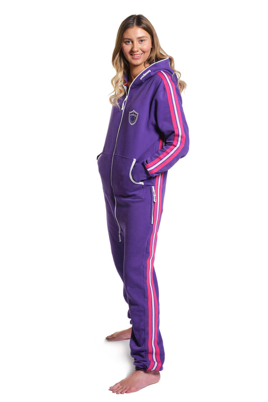 Kids Purple Star Swimzi Onesie