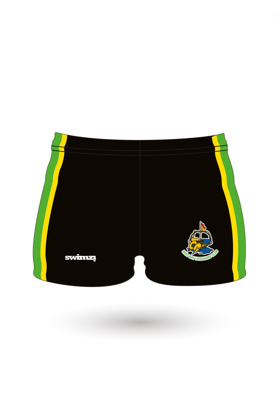 Rest Bay Lifeguards SC Kids Female Polyester Hotpants