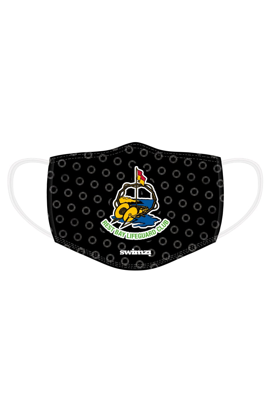 Rest Bay Lifeguards SC Kids Unisex Face Mask
