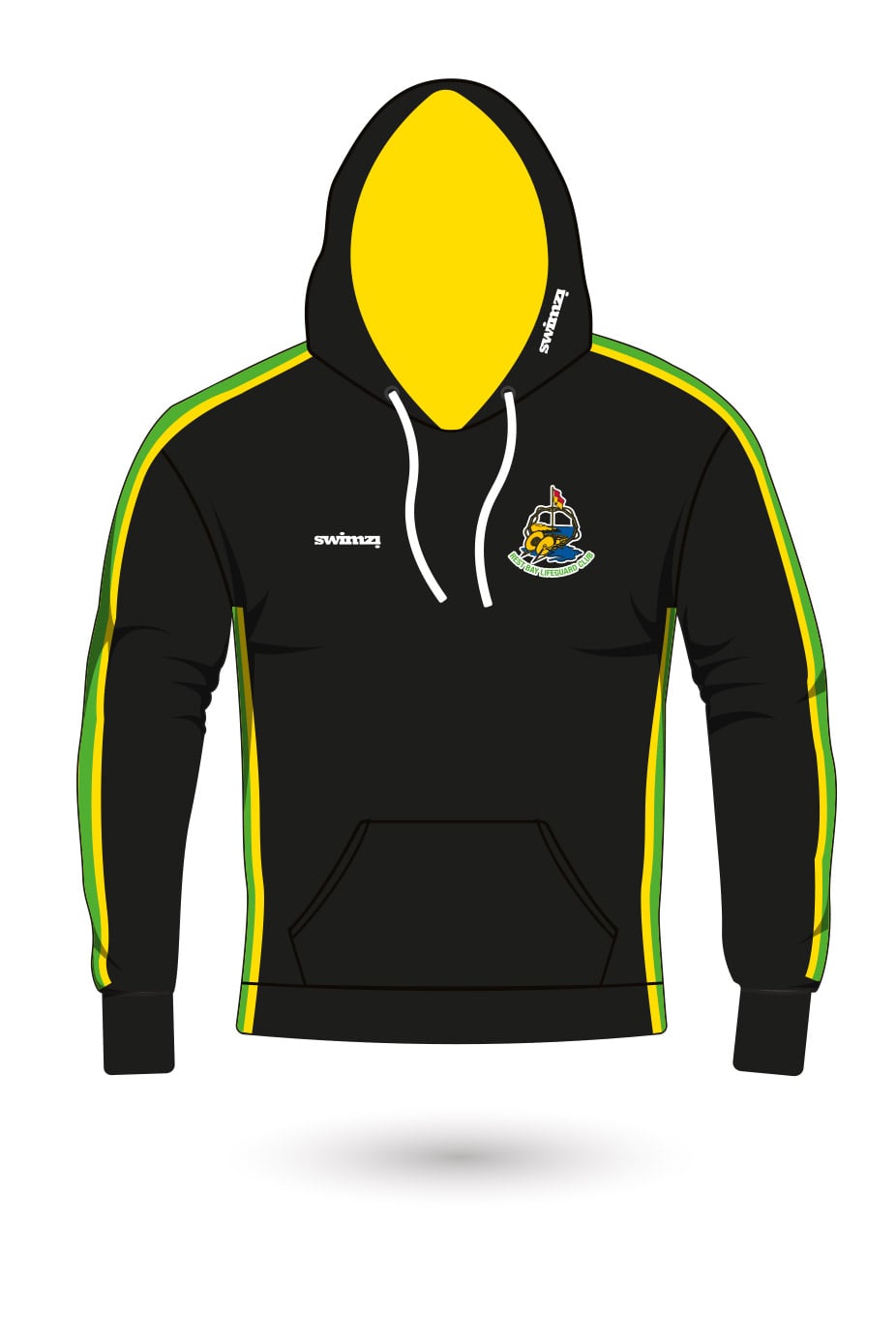 TEAMWEAR OUTLET SHOP! Kids Rest Bay Lifeguards Unisex Sweat Pullover Hoodie