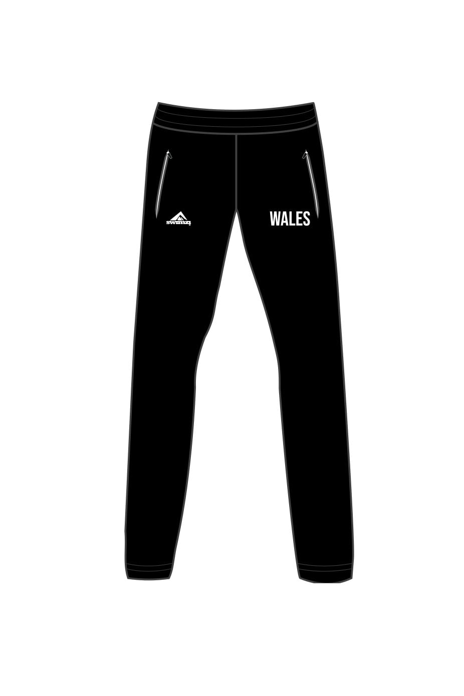 RLSS Wales Lifesaving Team Kids Female Performance Bottoms