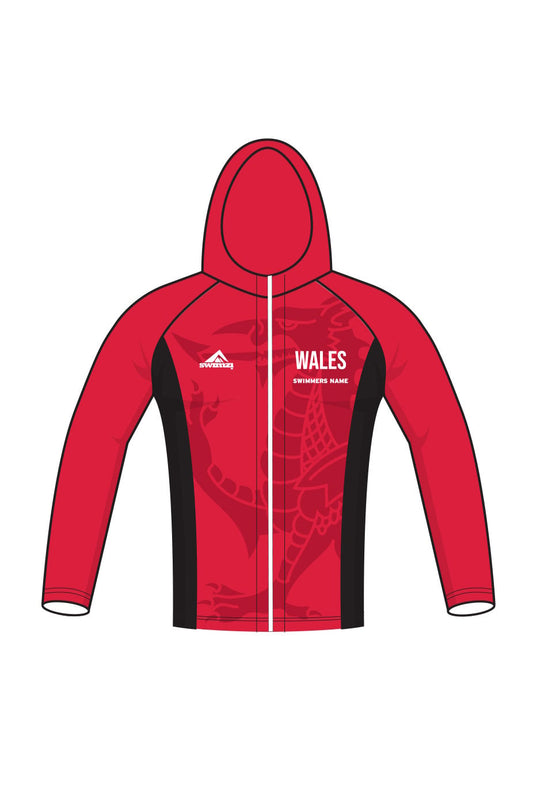 RLSS Wales Lifesaving Team Kids Unisex Zipped Performance Hoodie