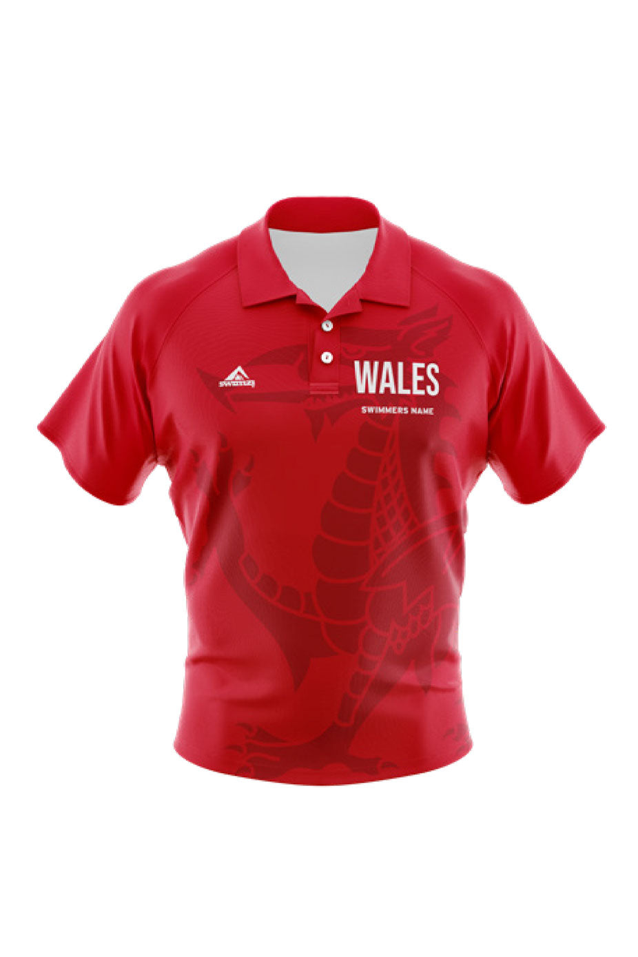 RLSS Wales Lifesaving Team Adult Unisex Club Shirt - Polo Neck