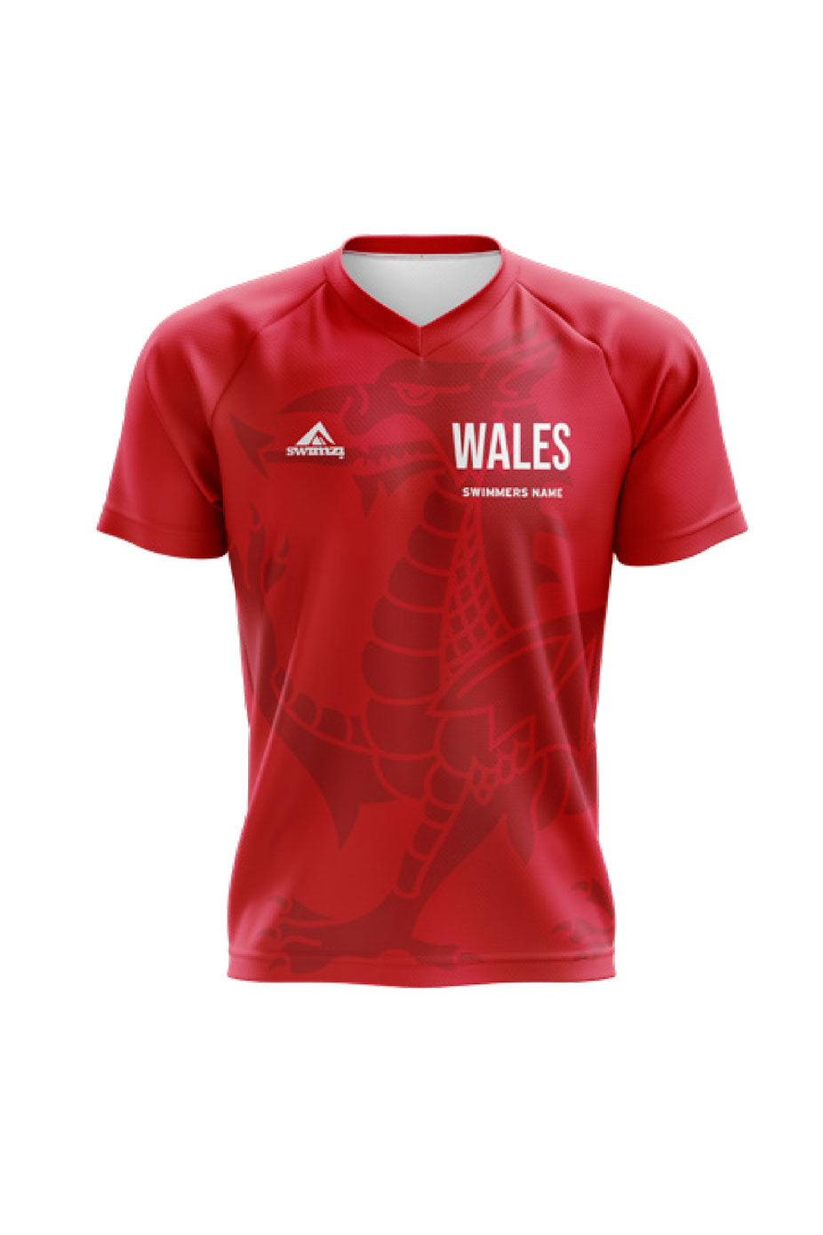 RLSS Wales Lifesaving Team Adult Unisex Club Shirt - V-Neck