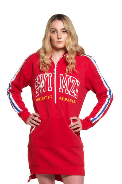 Red Tunic - Deck Swim Dress