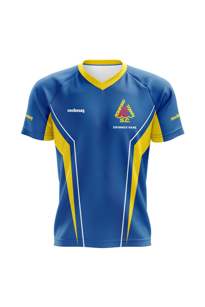 Romford Town SC Kids Unisex Polyester Club Shirt - V-Neck