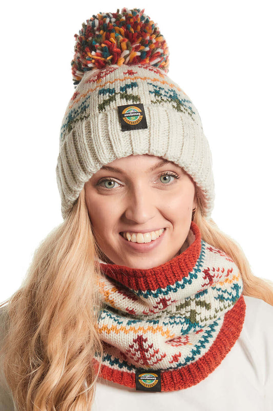 Autumn Nordic Knit Design - Neck Warmer