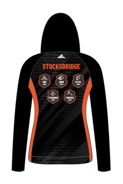 Stocksbridge Pentaqua SC Adults Female Zipped Performance Hoodie
