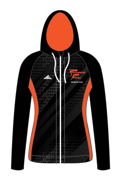 Stocksbridge Pentaqua SC Adults Female Zipped Performance Hoodie