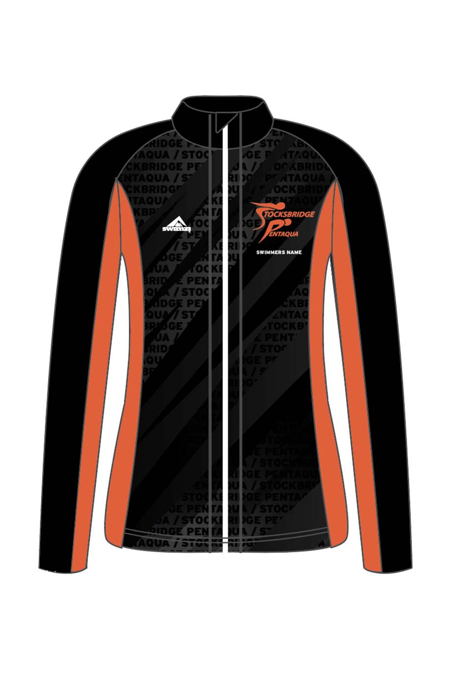 Stocksbridge Pentaqua SC Adults Female Tracksuit Top