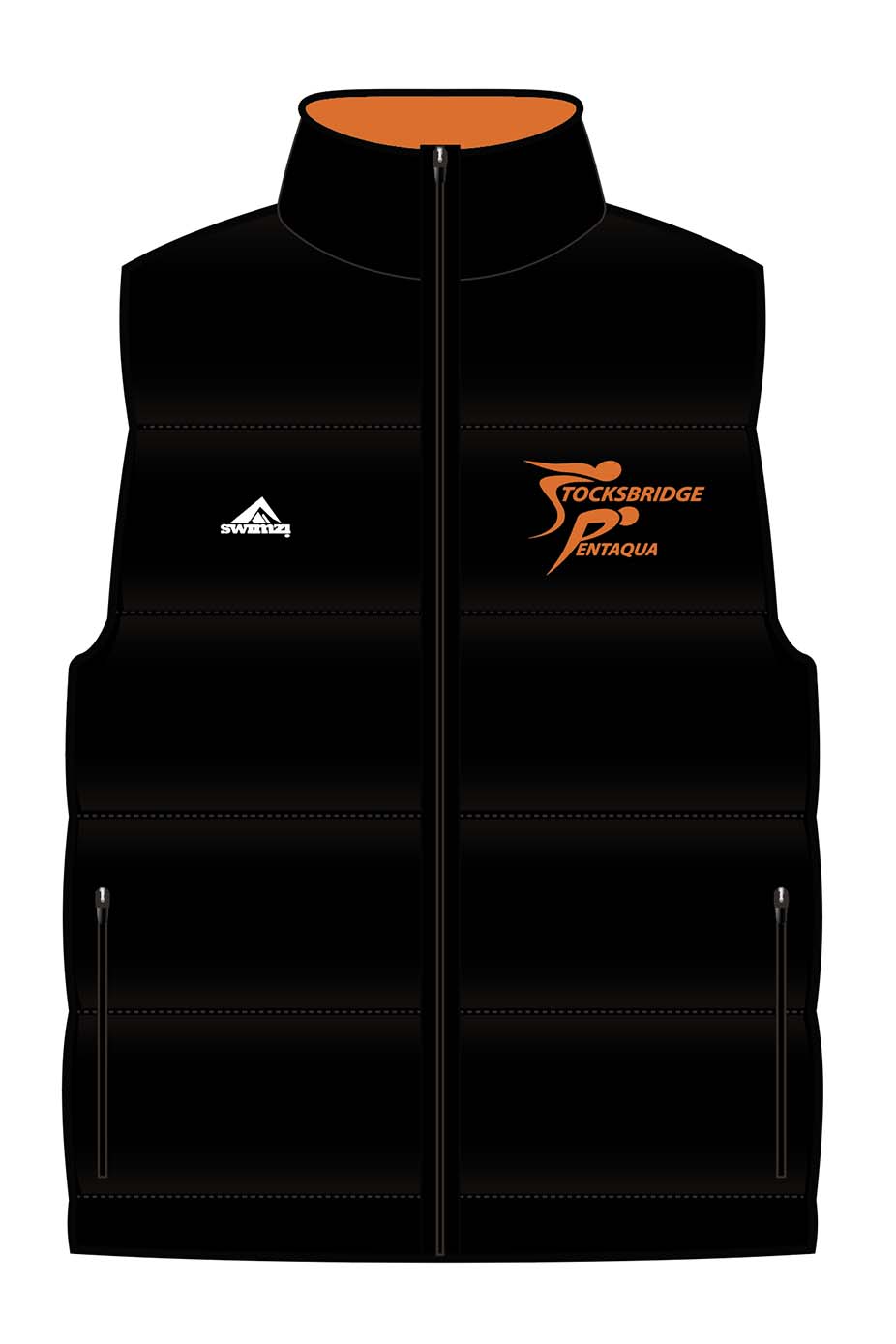 Stocksbridge Pentaqua SC Kids Unisex Reversible Gilet