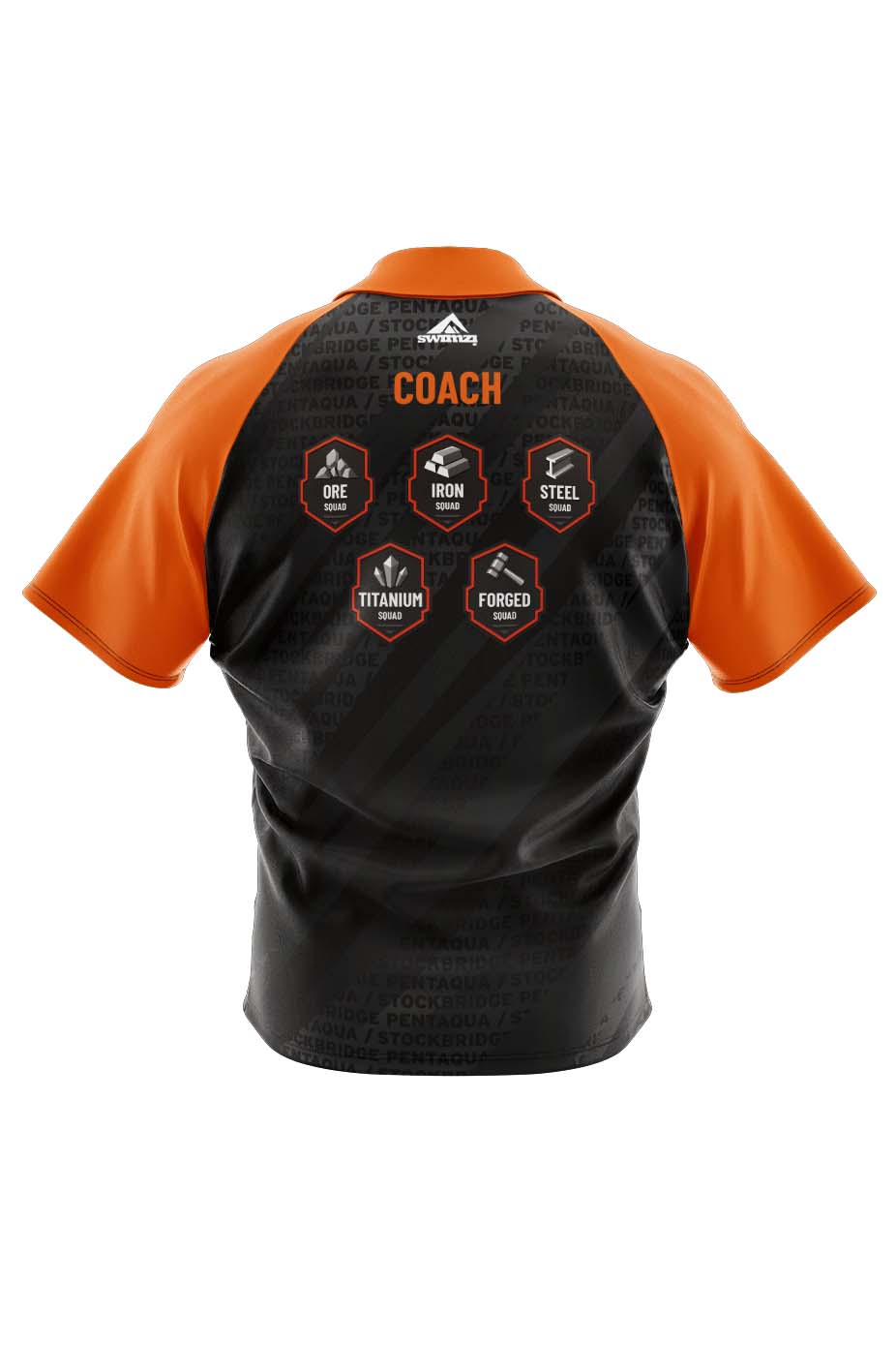 Stocksbridge Pentaqua SC Adults Unisex Coach Shirt - Polo Neck