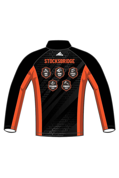 Stocksbridge Pentaqua SC Adults Unisex Tracksuit Top