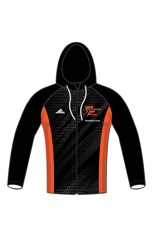 Stocksbridge Pentaqua SC Kids Unisex Winter Zipped Performance Hoodie