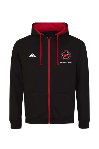 Sandwell Aquatics Club Kids Unisex Cotton Zipped Hoodie