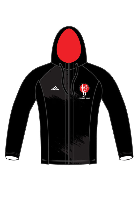 Satori-Do Karate Club Adult Unisex Zipped Performance Hoodie