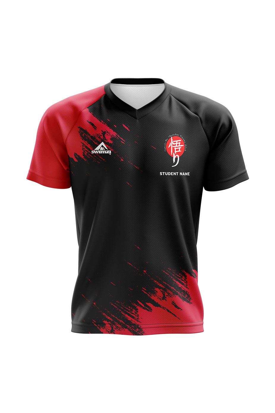 Satori-Do Karate Club Kids Unisex Club Shirt - V-Neck - Opt 3