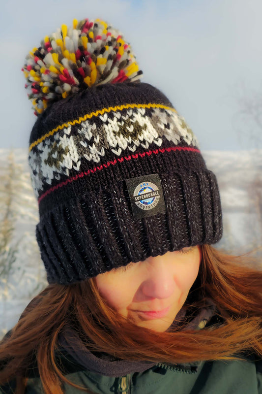 Shadow Pine Fairisle Knit Hat