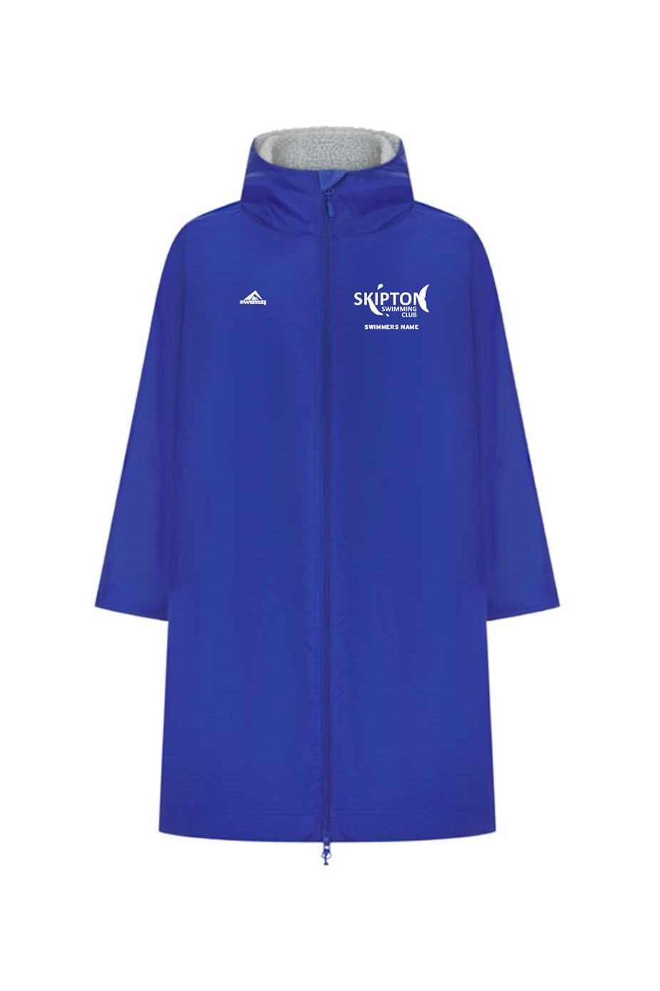 Skipton SC Kids Unisex Swimzi Team Robe - Royal Blue