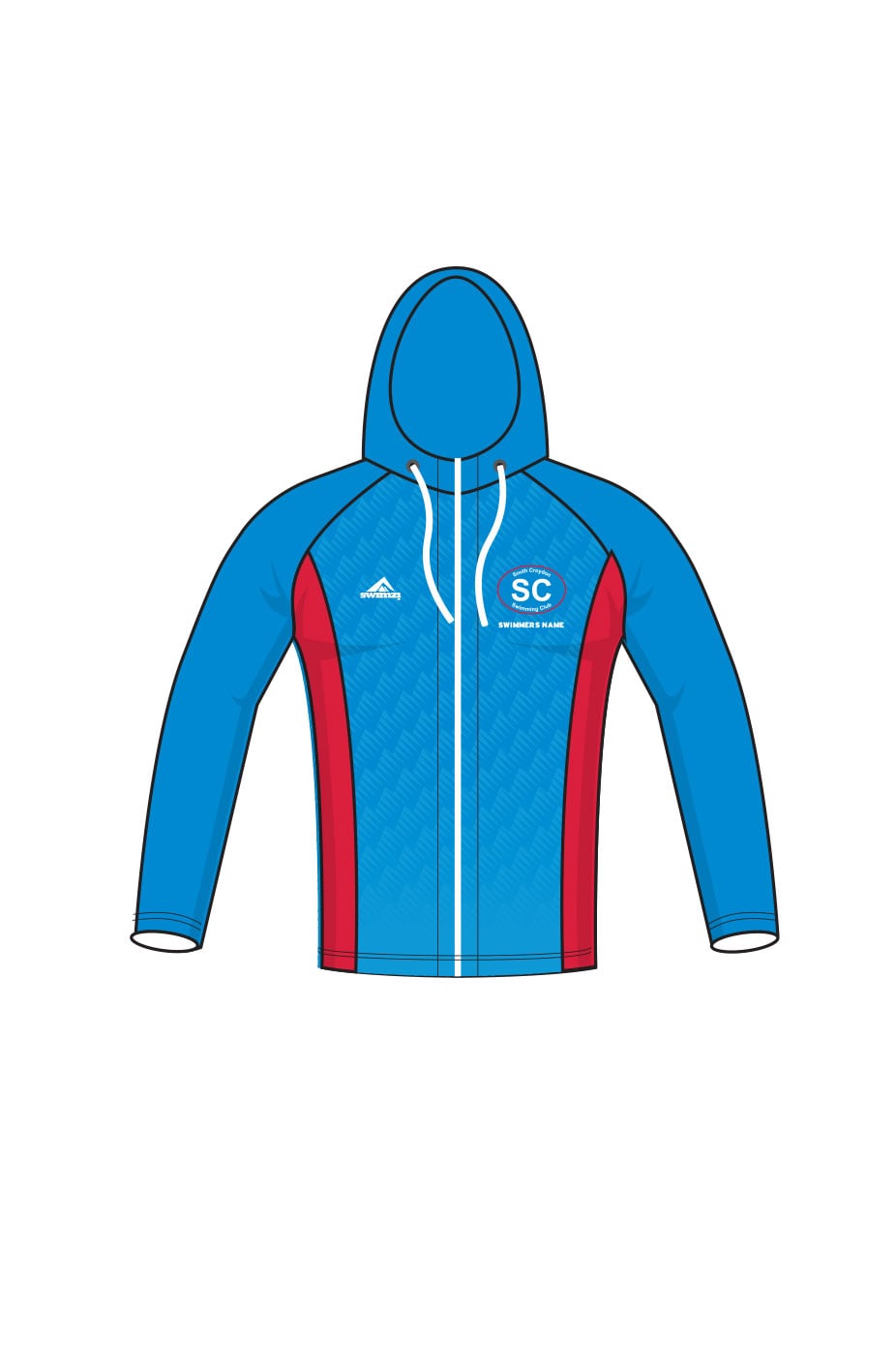 South Croydon SC Kids Unisex Zipped Performance Hoodie