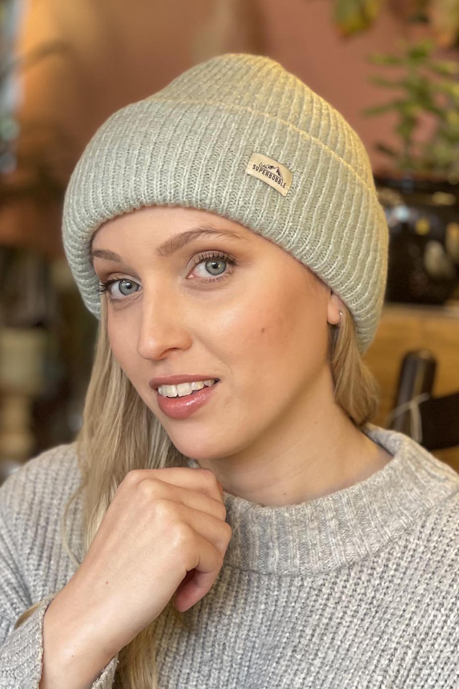 Spearmint Ladies Fashion Beanie Hat