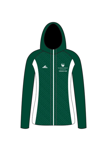 Schools Swimming Super League Kids Female St Johns School Zipped Performance Hoodie