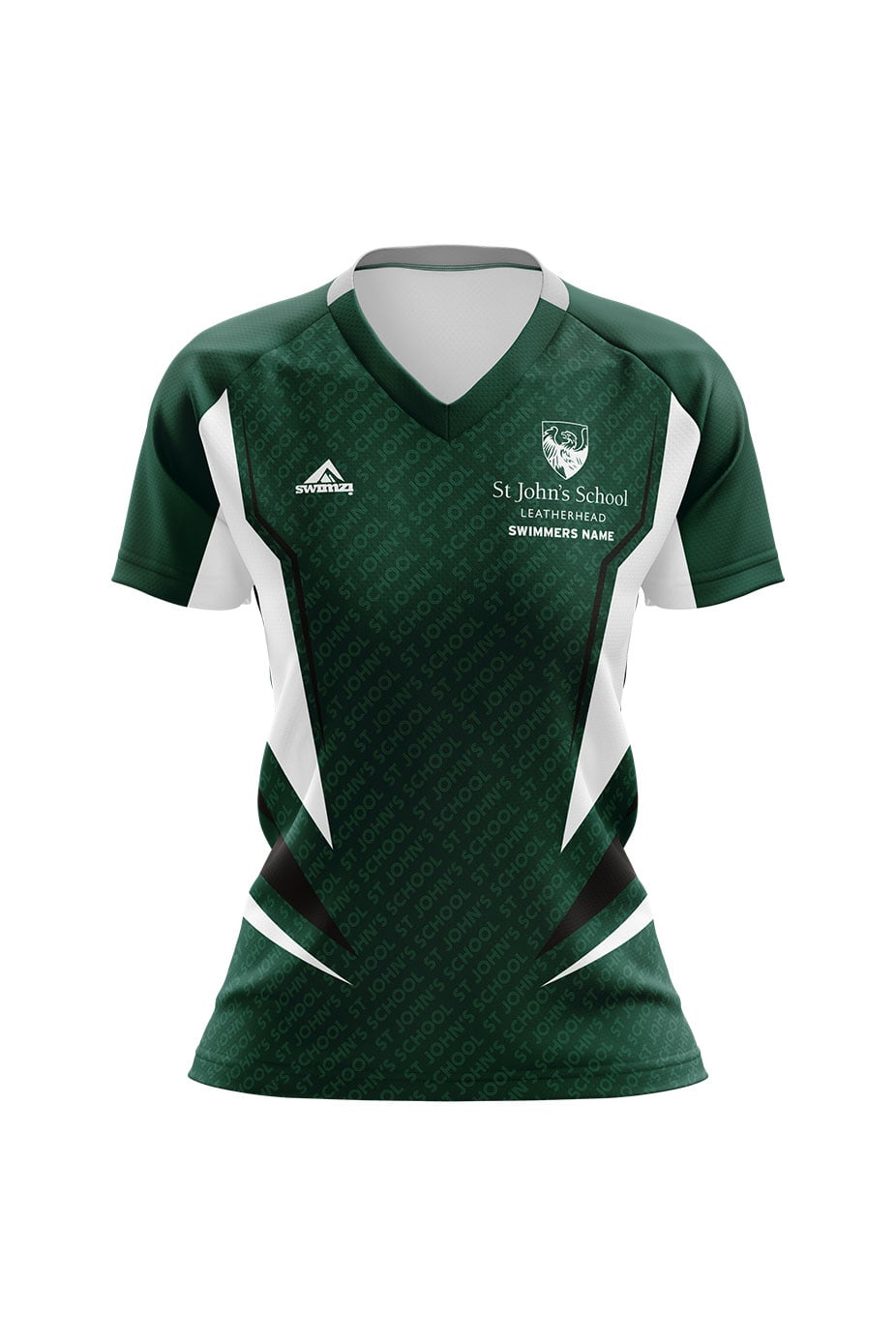 Schools Swimming Super League Kids Female St Johns School Club Shirt - V-Neck