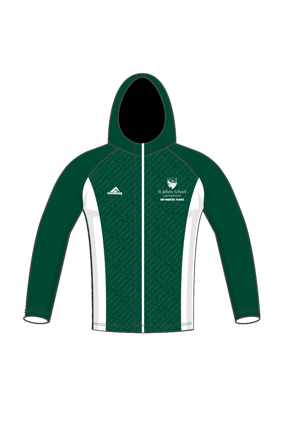 Schools Swimming Super League Kids Unisex St Johns School Zipped Performance Hoodie