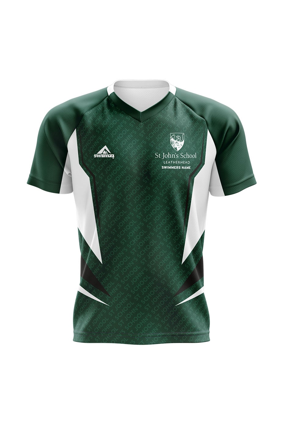Schools Swimming Super League Kids Unisex St Johns School Club Shirt - V-Neck