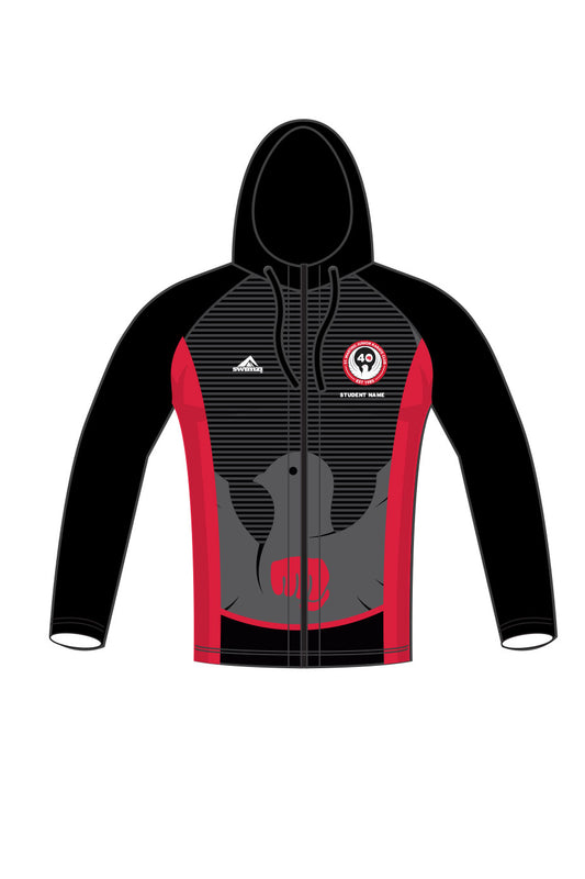 St Martins Karate Club Adult Unisex Zipped Performance Hoodie