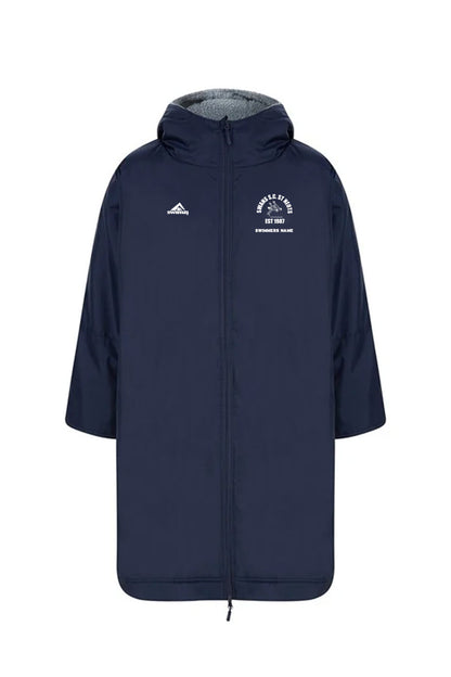 St Neots Swan SC Adult Unisex Swimzi Team Robe - Navy