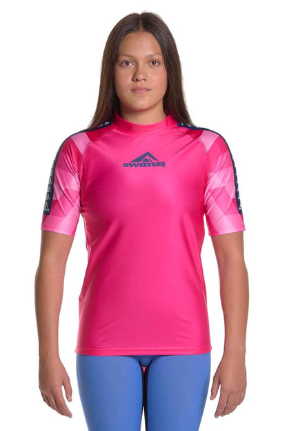 Swimzi Paddle Rash Vest - Pink